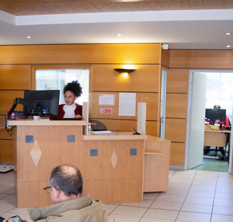 Intérieur du centre administratif